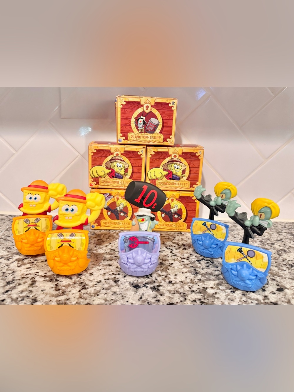 McDonald’s SpongeBob x One Piece Blind Box Figures